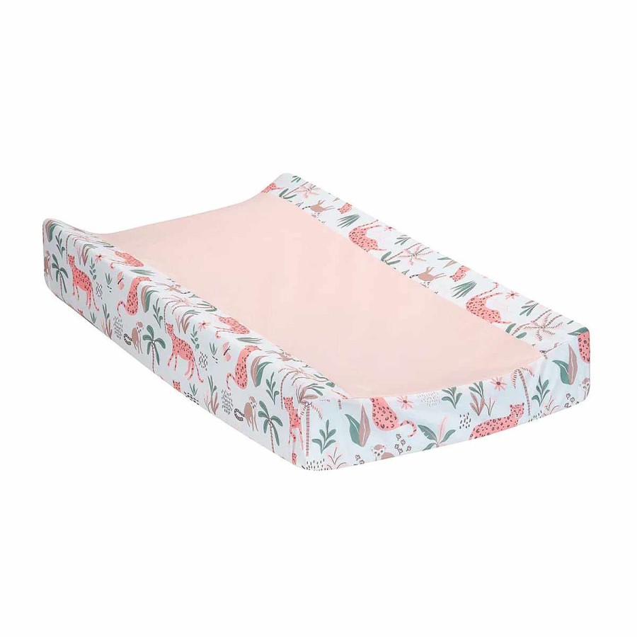 Bedding + Decor Lambs & Ivy Changing Pad Covers | Enchanted Safari Changing Pad Cover