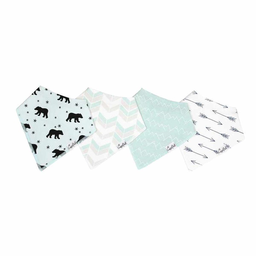 Feeding Copper Pearl Bandana Bibs | Bandana Bib