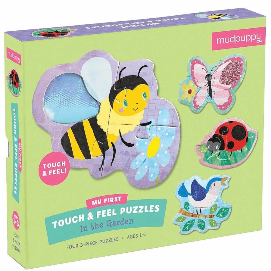 Toys + Gifts Mudpuppy Kids Puzzles | Touch & Feel Puzzle