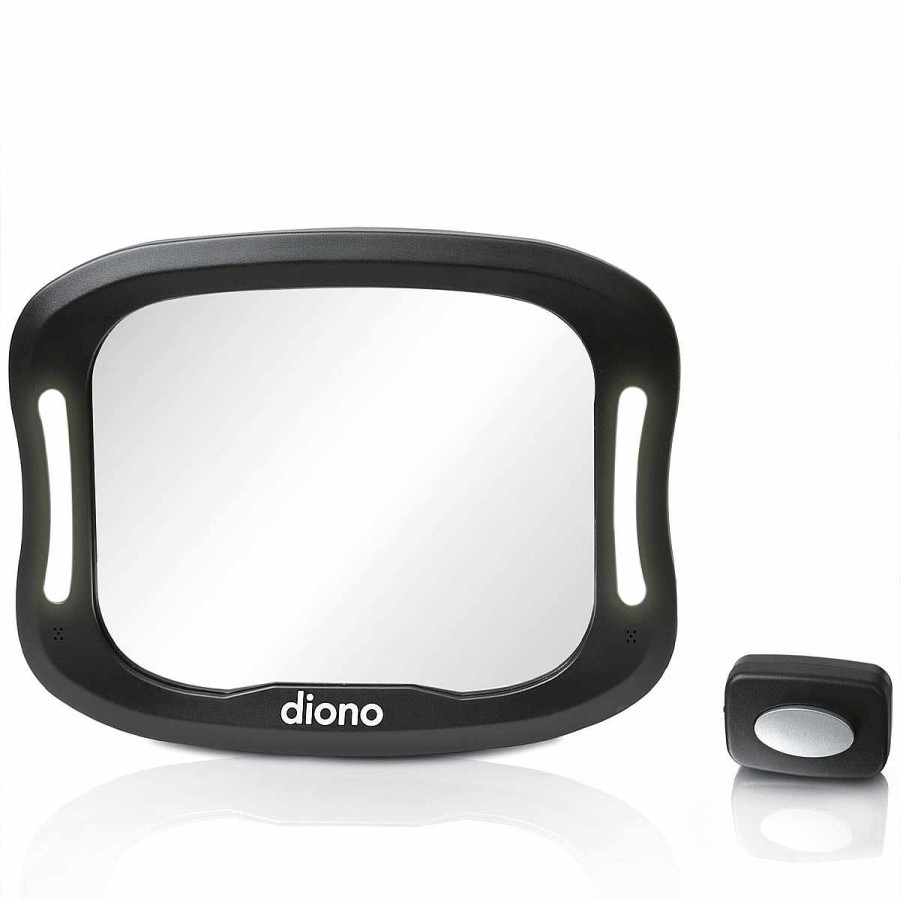 Gear Diono Back Seat Mirrors | Easy View Xxl Mirror Black