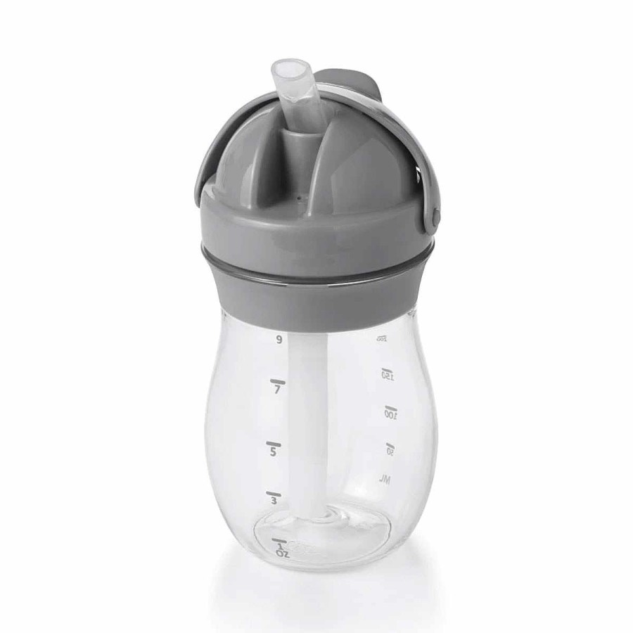 Feeding Oxo Tot Sippy + Training Cups | Transition Straw Cup Grey