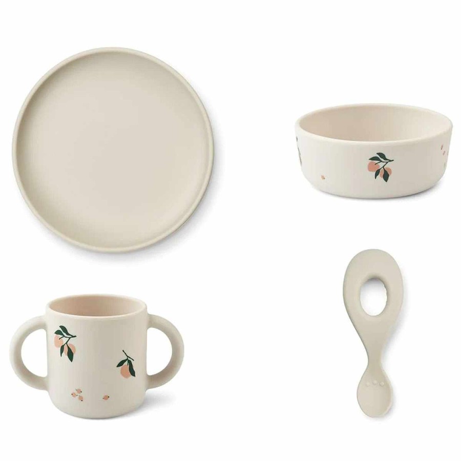 Feeding Liewood Utensils | Vivi Printed Tableware Set