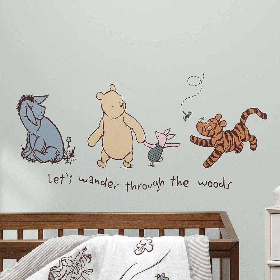 Bedding + Decor Lambs & Ivy | Storytime Pooh Wall Decals