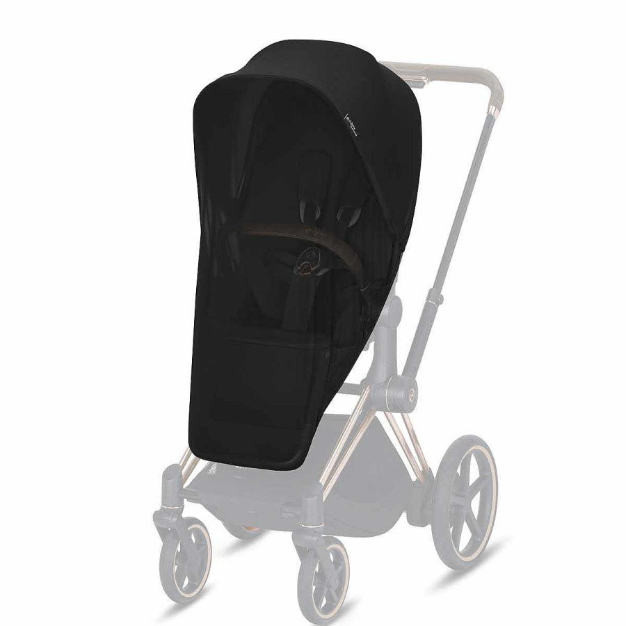 Gear Cybex Rain, Sun + Insect Protection | Platinum Stroller Insect Net