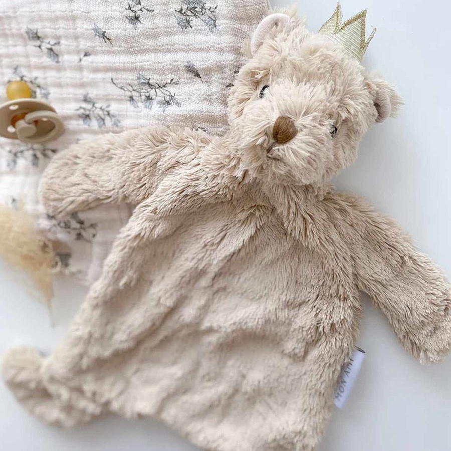 Bedding + Decor Mon Ami Security Blankets | Prince Bear Baby Security Blanket