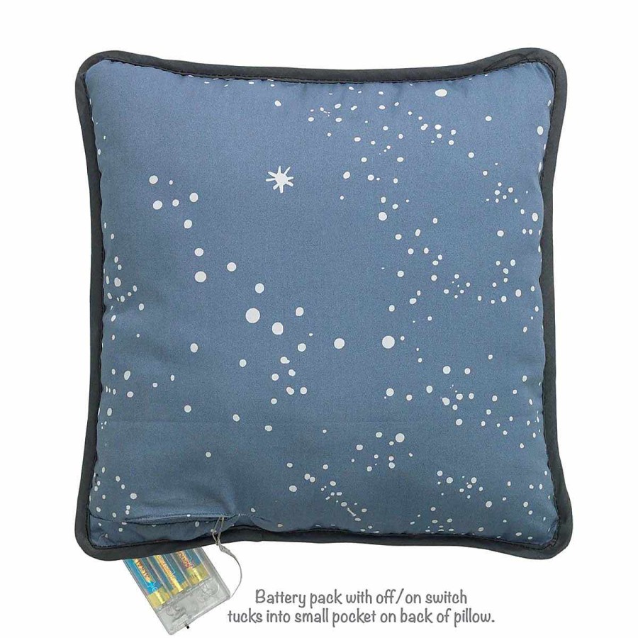 Bedding + Decor Lambs & Ivy Decorative Pillows | Star Wars Galaxy Light Up Pillow