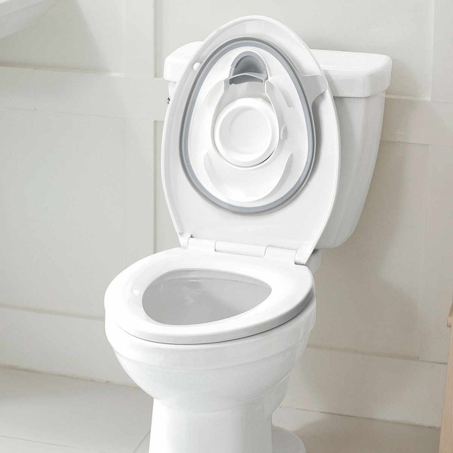 Bathing Skip Hop Potties | Easy Store Toilet Trainer White