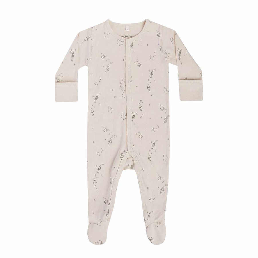 Apparel + Shoes Quincy Mae Onesies + Sleepers | Full Snap Footie