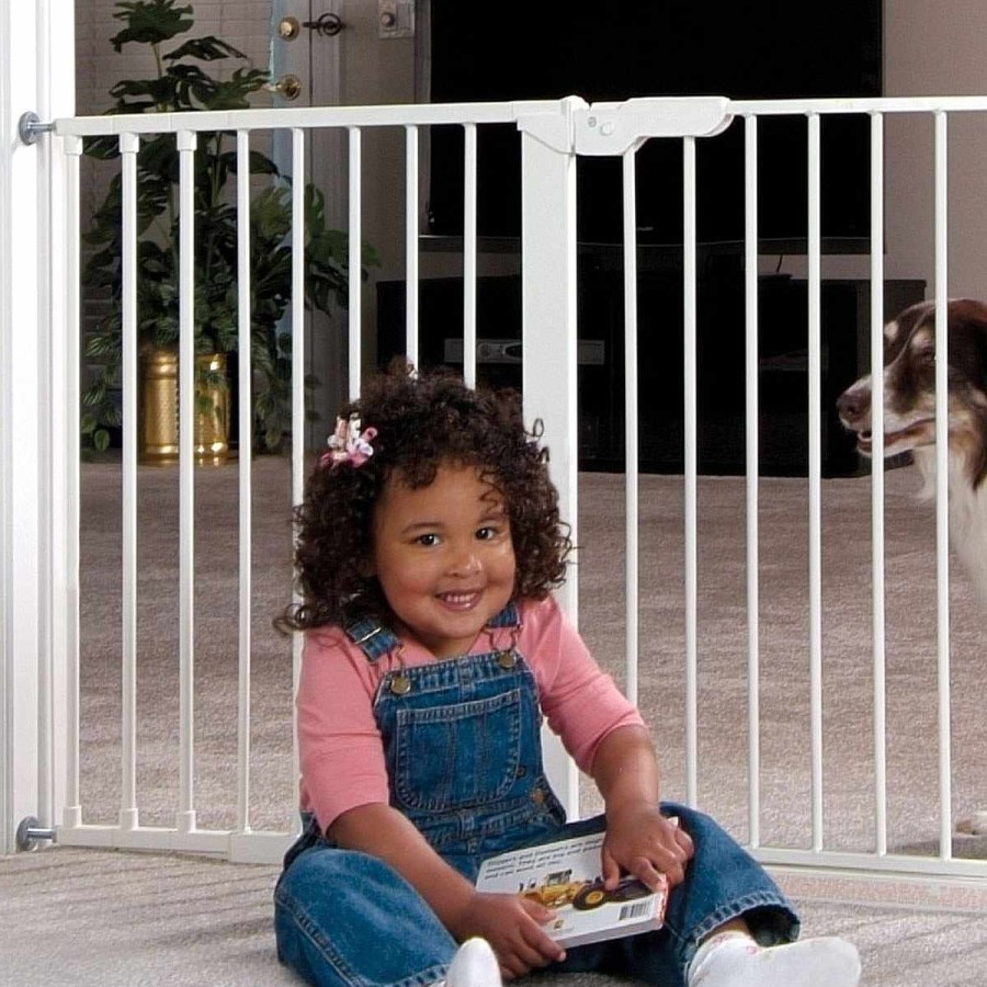 Health + Safety KidCo Safety Gates + Accessories | 12.5" Extension Kit - White