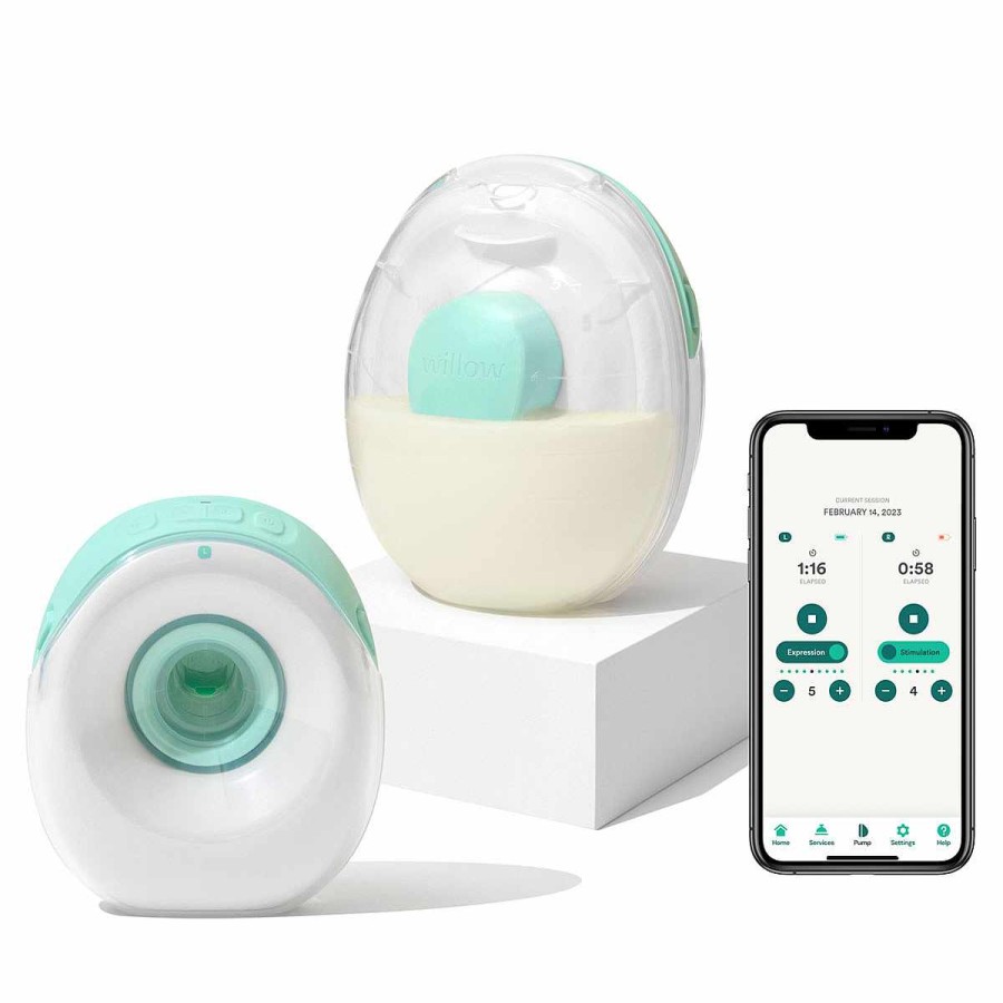 Feeding Willow Breast Pumps + Accessories | Willow Go Wearable Hands-Free Double Electric Breast Pump