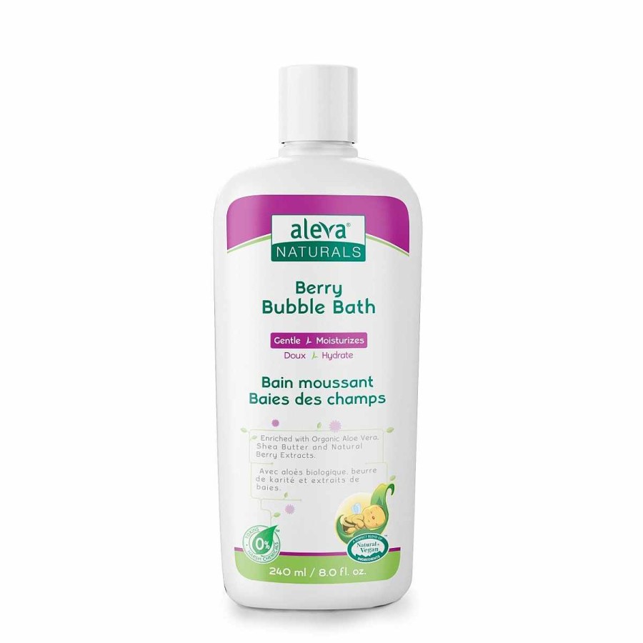 Bathing Aleva Naturals Infant Body Wash | Berry Bubble Bath