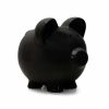 Toys + Gifts Child To Cherish Piggy Banks | Large Piggy Bank Black