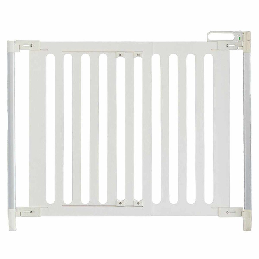 Health + Safety QDos Safety Gates + Accessories | Spectrum Hardware Mount Gate White