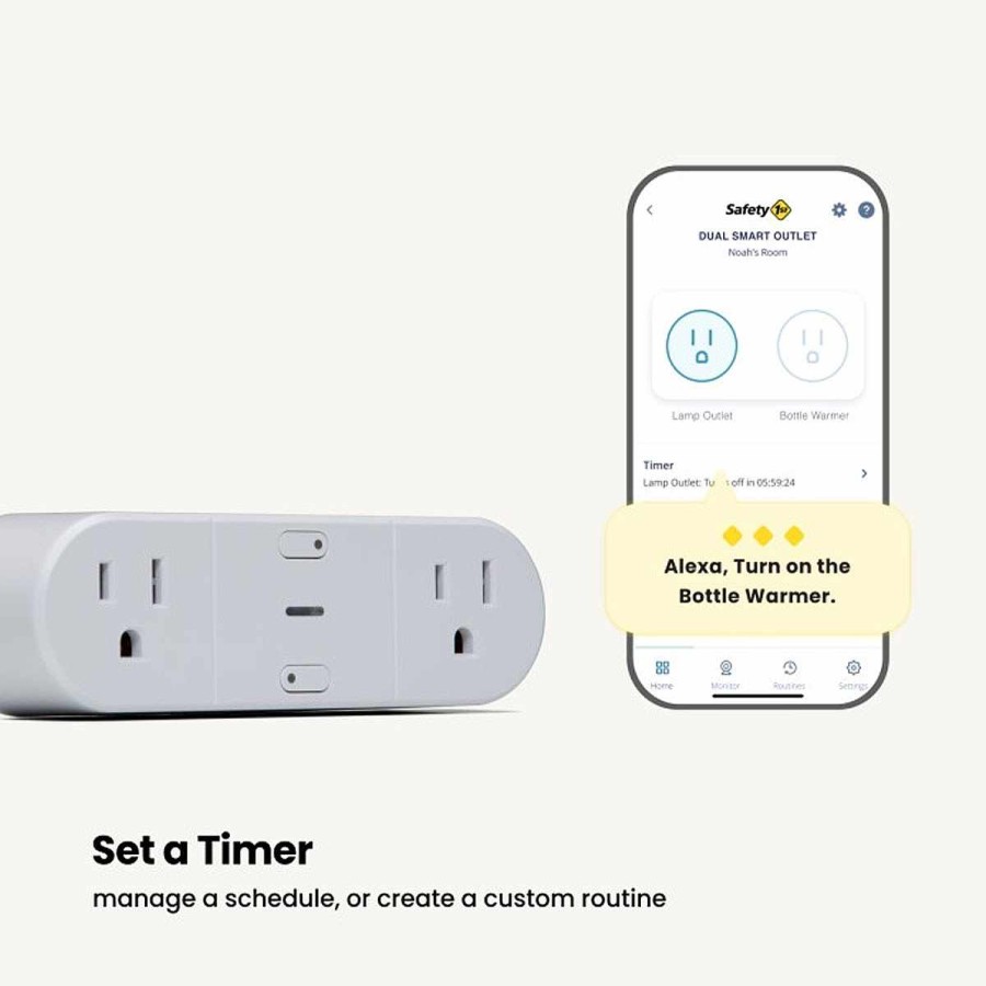 Health + Safety Safety 1st Smart Trackers | Connected Smart Outlets