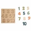 Toys + Gifts Pearhead Wood Puzzles + Games | Wooden Number Puzzle