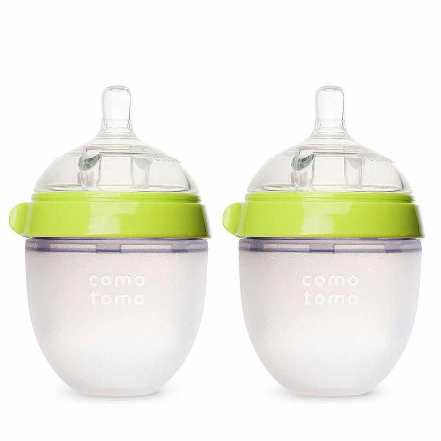 Feeding Comotomo Baby Bottles | Silicone Baby Bottle 2 Pack