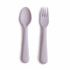 Feeding Mushie Utensils | Fork & Spoon Set