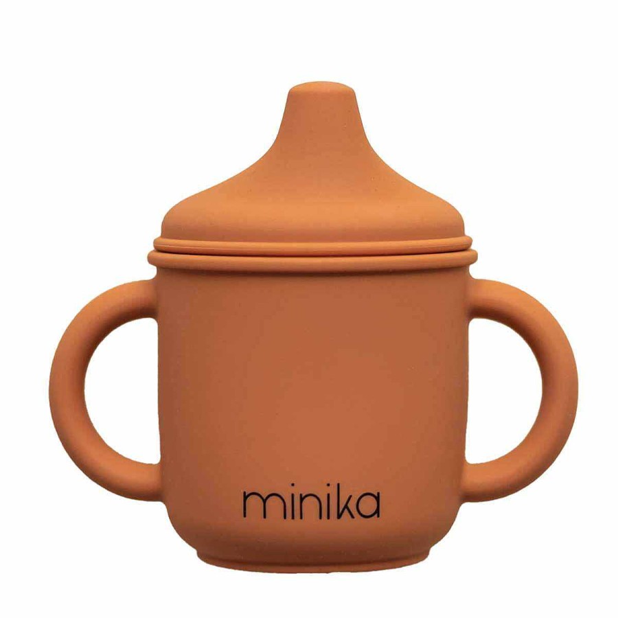 Feeding Minika Sippy + Training Cups | Silicone Sippy Cup