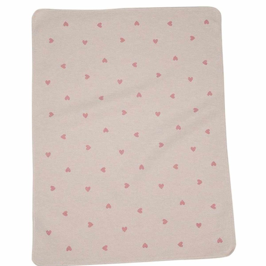 Bedding + Decor David Fussenegger Baby Blankets | Juwel Hearts Allover