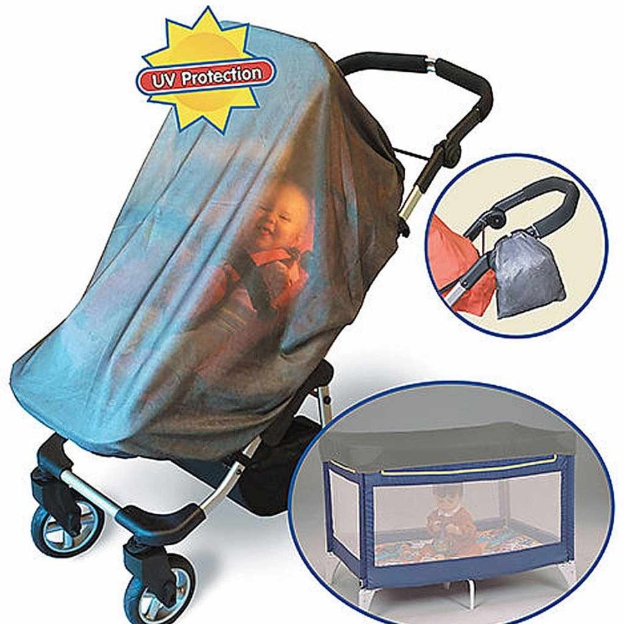 Gear Jolly Jumper Rain, Sun + Insect Protection | Solar Safe Stroller And Playard Net