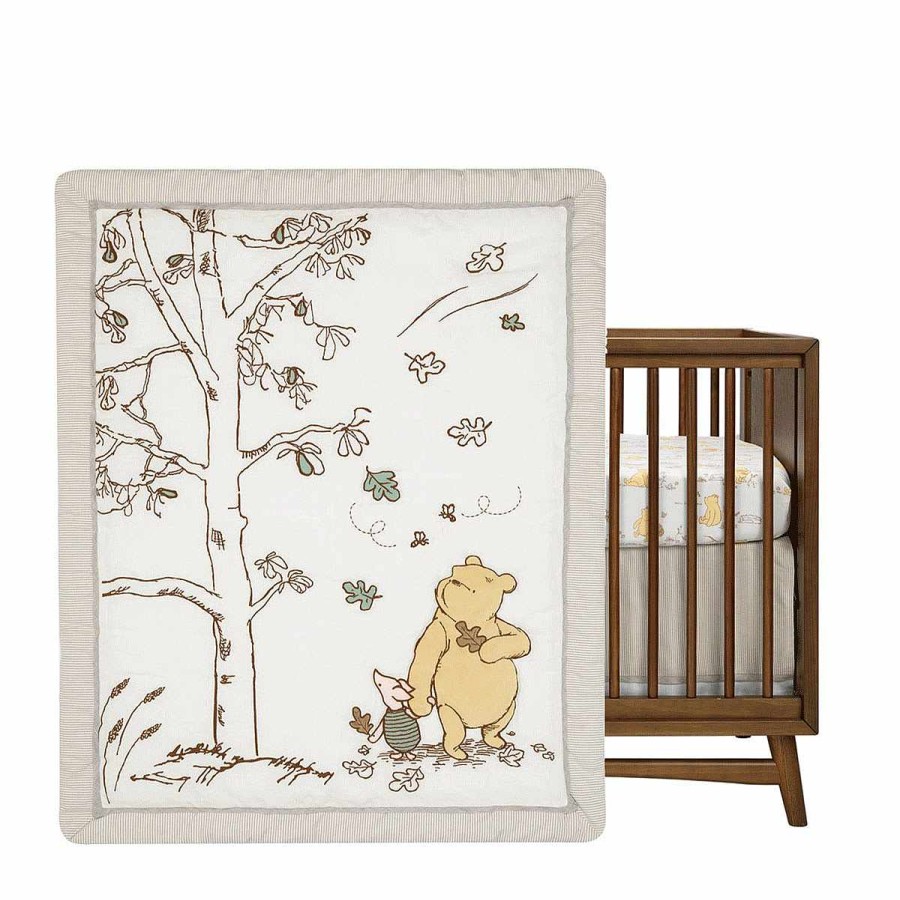 Bedding + Decor Lambs & Ivy Crib Bedding Sets | Storytime Pooh 3 Pc Crib Set