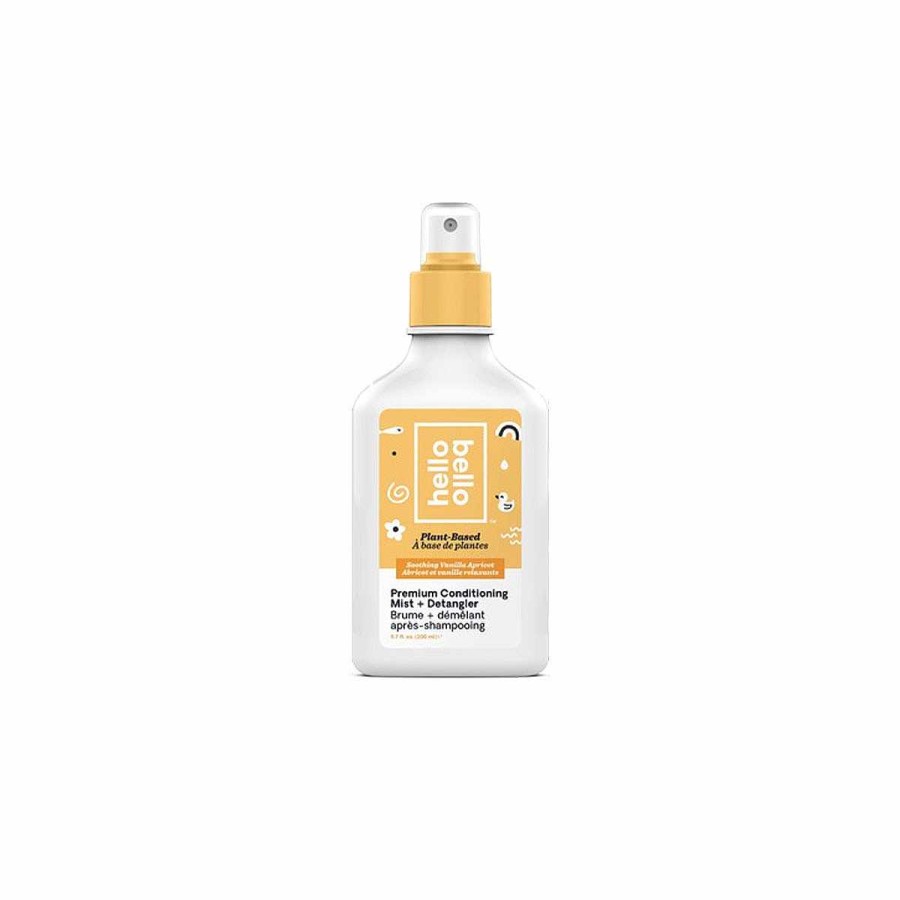 Bathing Hello Bello Kids Hairstyling Products | Kids Conditioning Mist + Detangler Vanilla Apricot