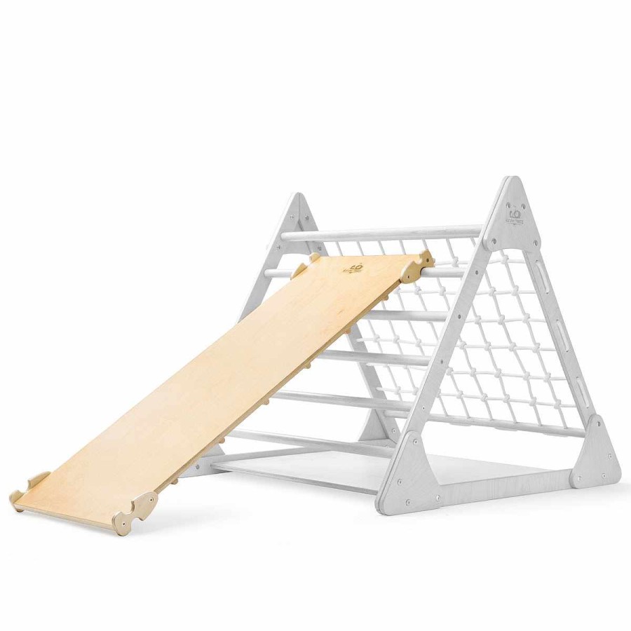 Toys + Gifts Kinderfeets Wooden Play Gyms | Pikler Ramp & Slide