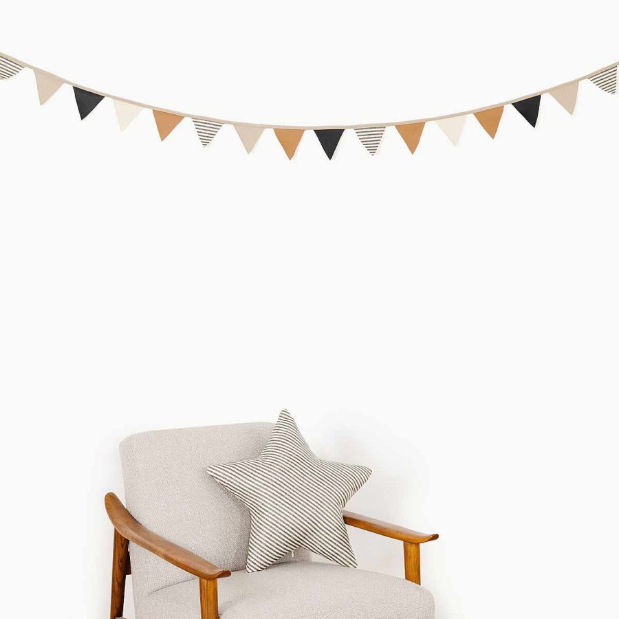 Bedding + Decor Gathre | Bunting Stone Stripe