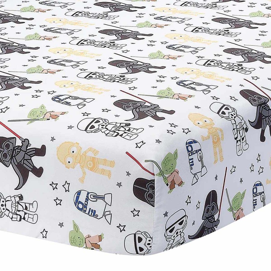 Bedding + Decor Lambs & Ivy Crib Sheets | Star Wars Classic Crib Sheet