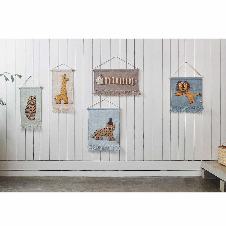 Bedding + Decor OYOY | Jumping Lion Wallhanger