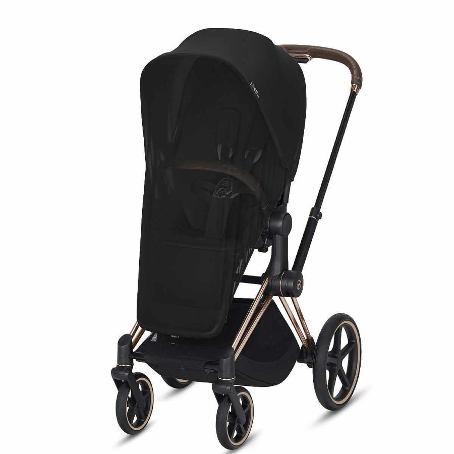 Gear Cybex Rain, Sun + Insect Protection | Platinum Stroller Insect Net