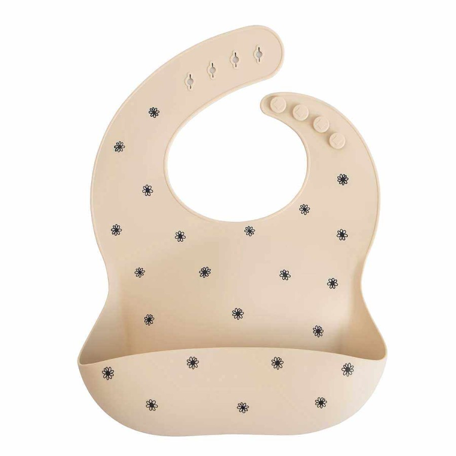 Feeding Mushie Catch Bibs | Silicone Baby Bib