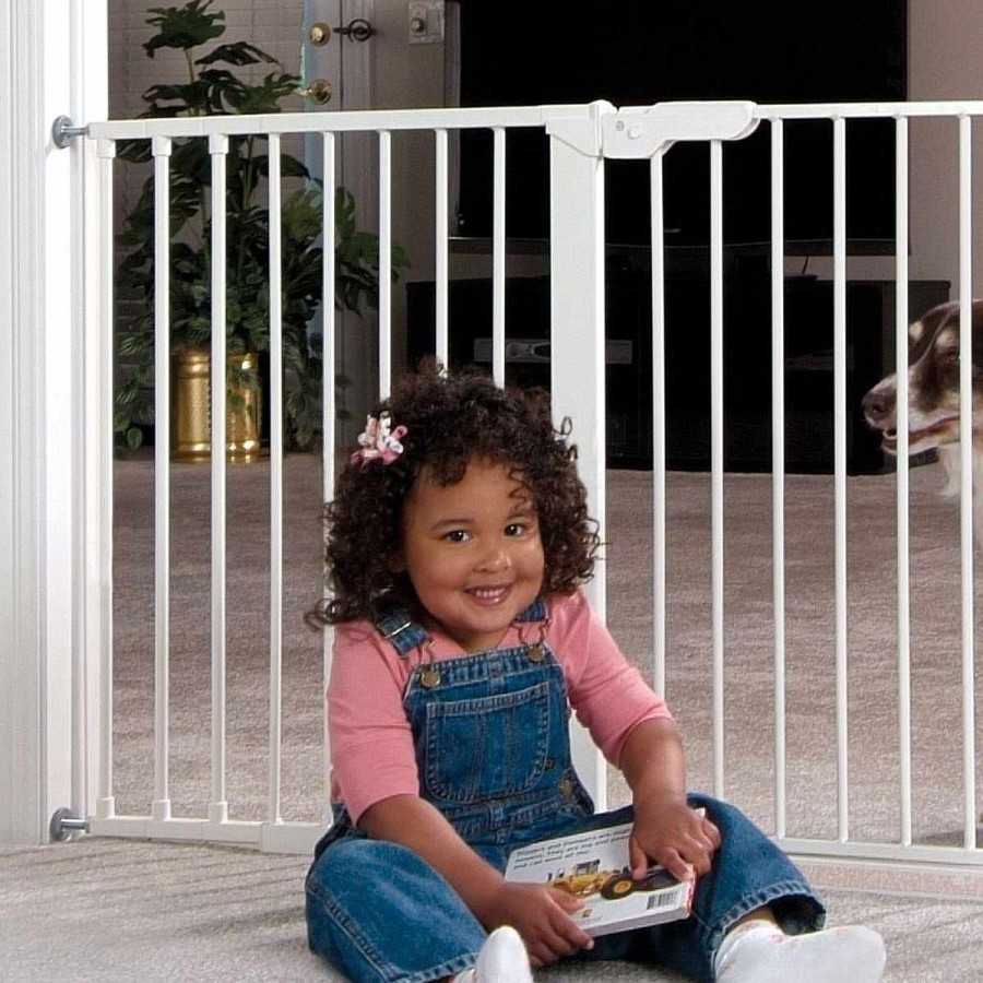 Health + Safety KidCo Safety Gates + Accessories | 5.5" Extension Kit - White