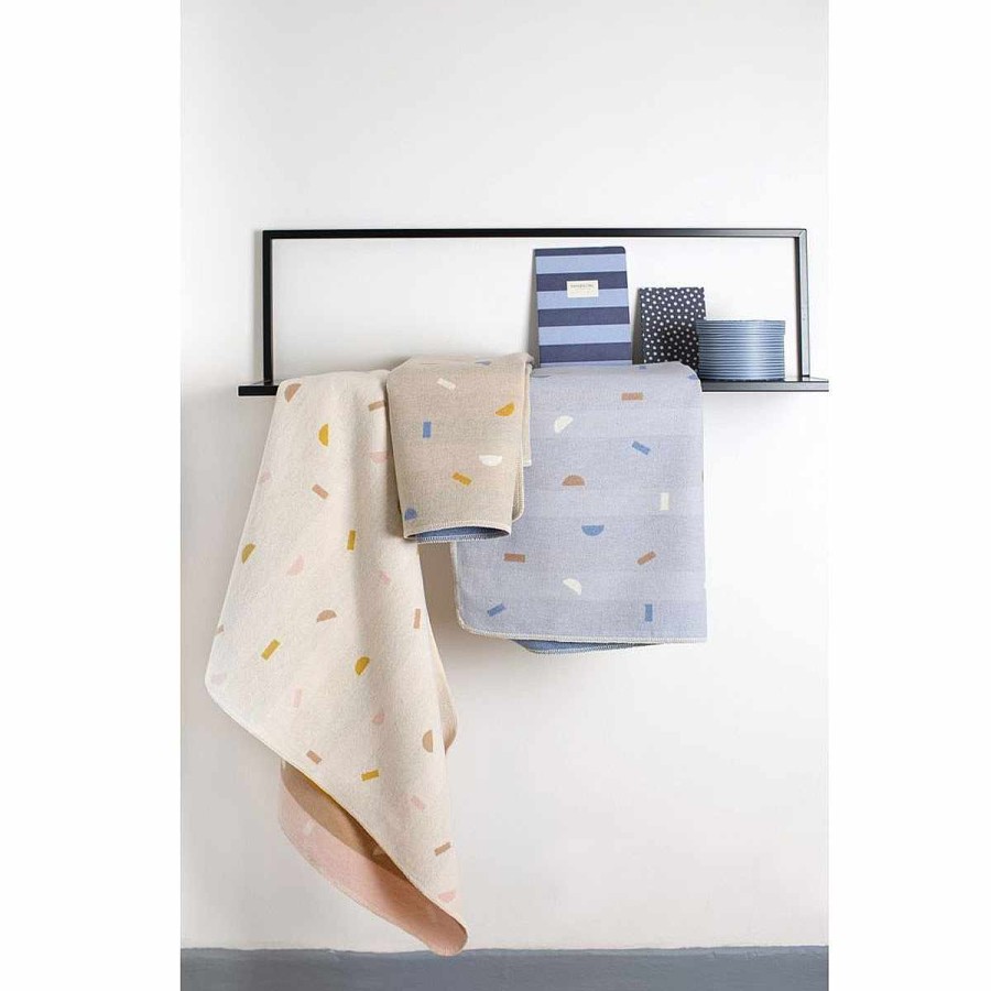 Bedding + Decor David Fussenegger Baby Blankets | Juwel Shapes Allover