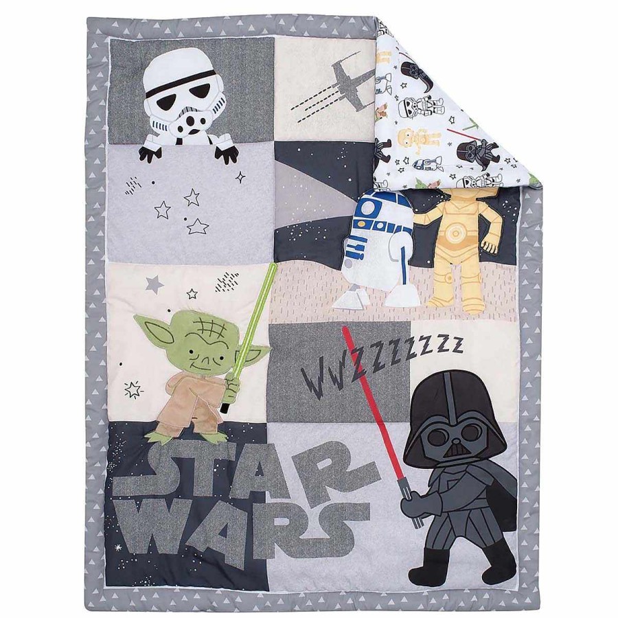 Bedding + Decor Lambs & Ivy Crib Bedding Sets | Star Wars Classic 3 Pc Crib Set