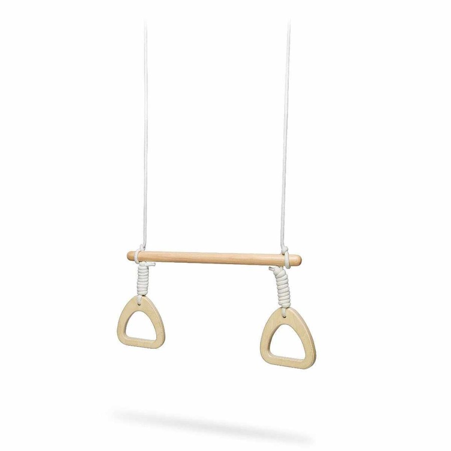 Toys + Gifts Kinderfeets Wooden Play Gyms | Trapeze With Rings