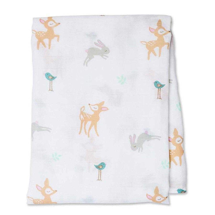 Bedding + Decor Lulujo Swaddle + Receiving Blankets | Cotton Muslin Swaddle