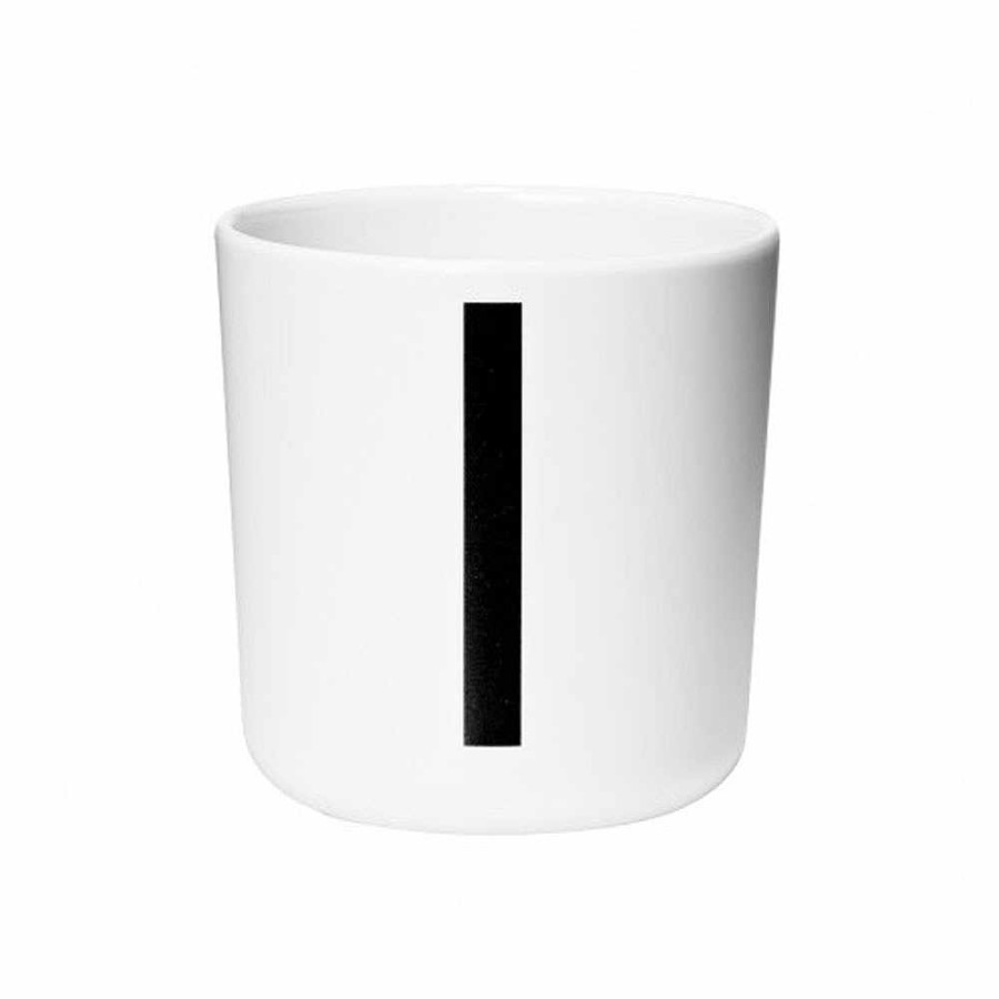 Feeding Design Letters Open Cups | Kids Melamine Letter Cups