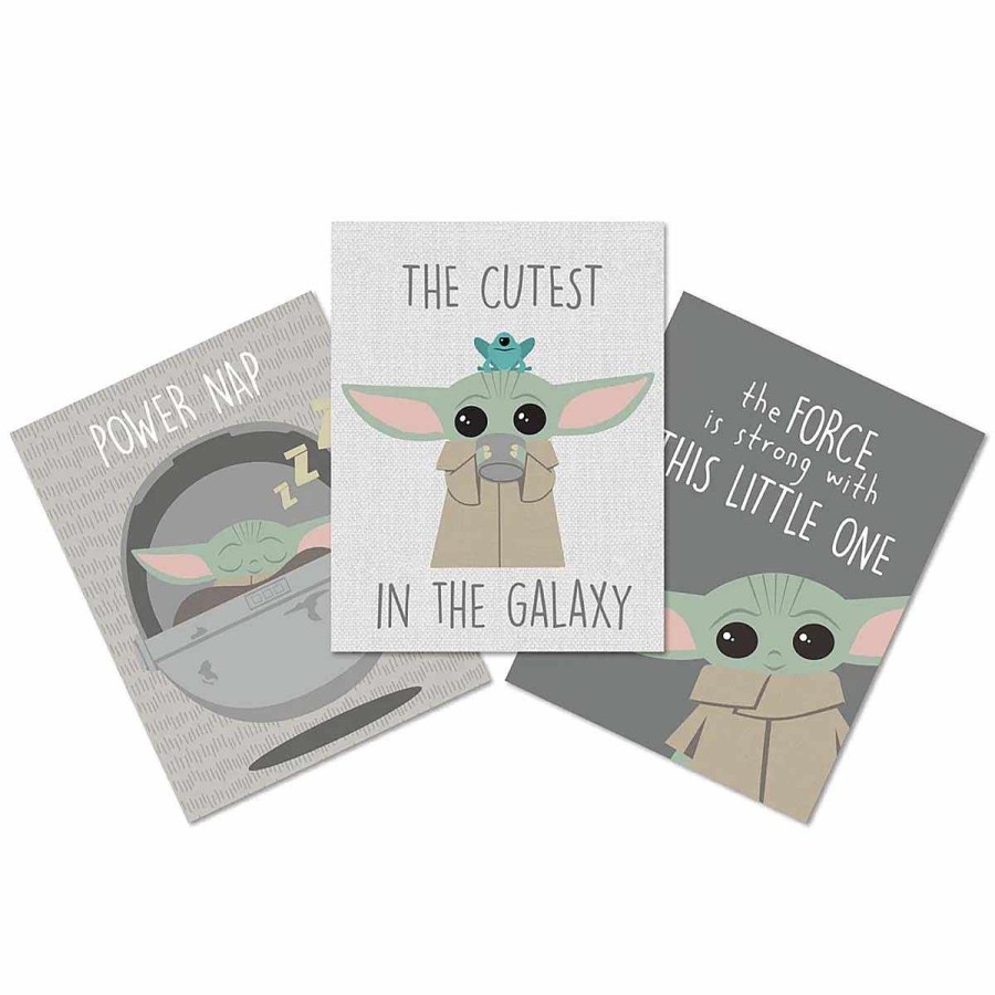 Bedding + Decor Lambs & Ivy | Star Wars The Child Unframed Wall Art