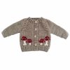 Apparel + Shoes Huggalugs Sweaters + Jackets | Mushroom Cardigan