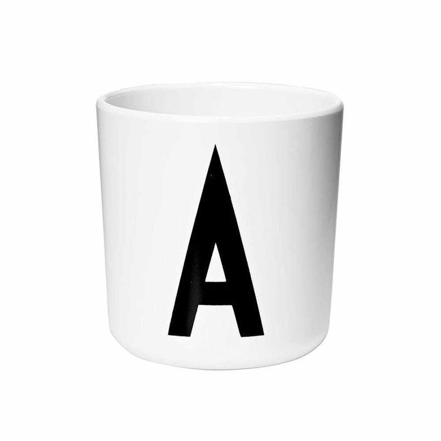 Feeding Design Letters Open Cups | Kids Melamine Letter Cups