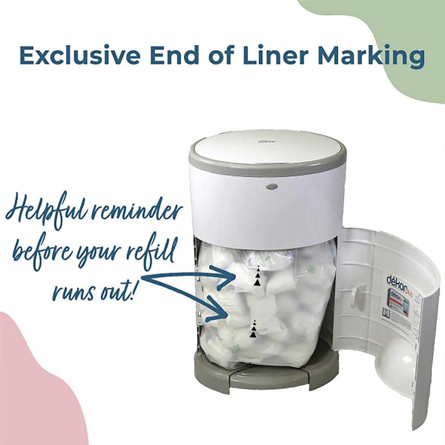 Bathing Dekor Diaper Pail Inserts + Refills | Mini Refill