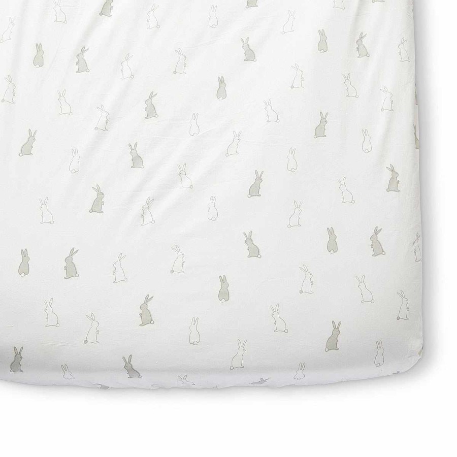 Bedding + Decor Pehr Crib Sheets | Bunny Hop Crib Sheet