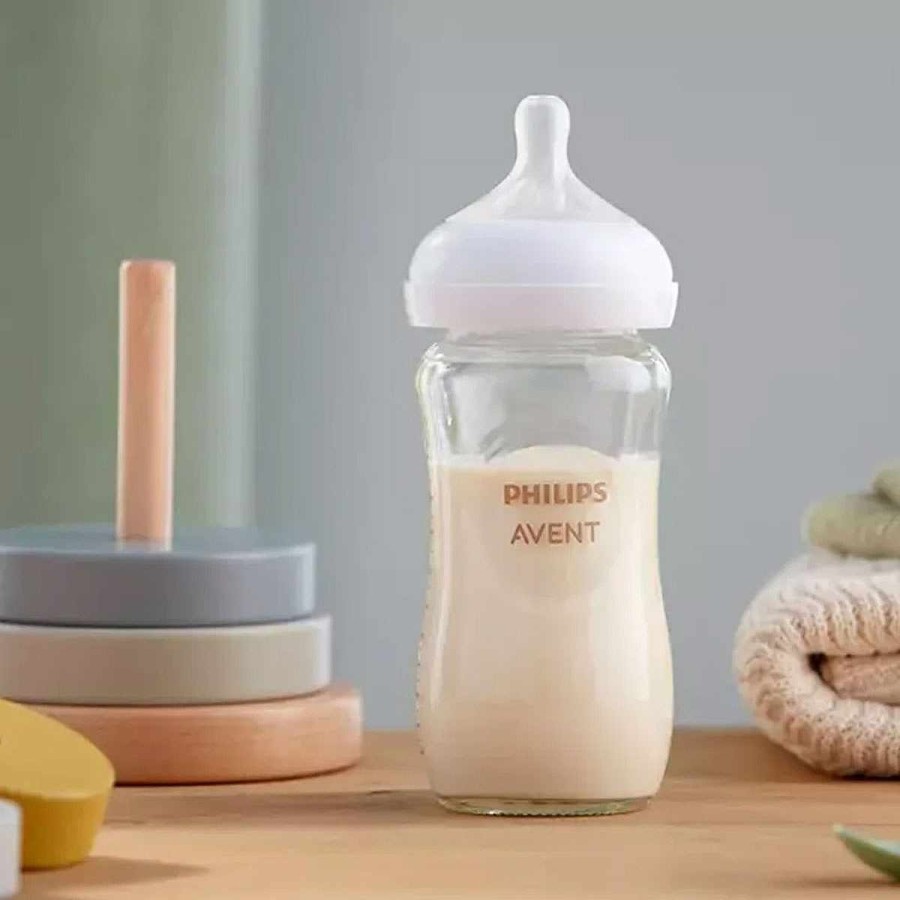 Feeding Philips Avent Glass Baby Bottles | Natural Glass Bottle