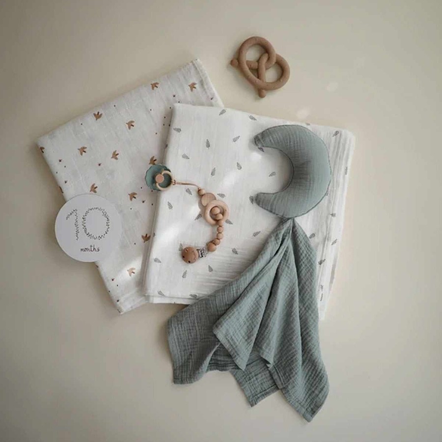 Bedding + Decor Mushie Security Blankets | Moon Lovey