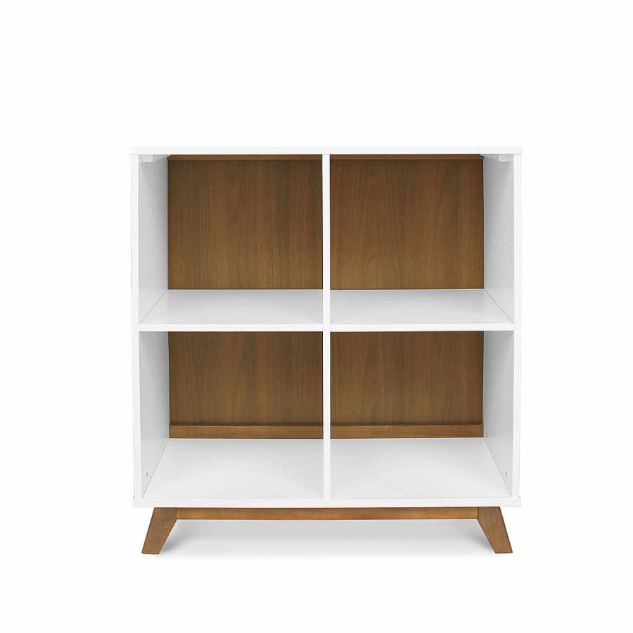 Furniture DaVinci Bookshelves | Otto Convertible Changing Table & Cubby Bookcase