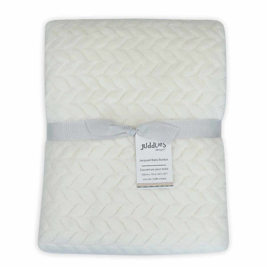 Bedding + Decor Juddlies Baby Blankets | Jacquard Flannel Blanket