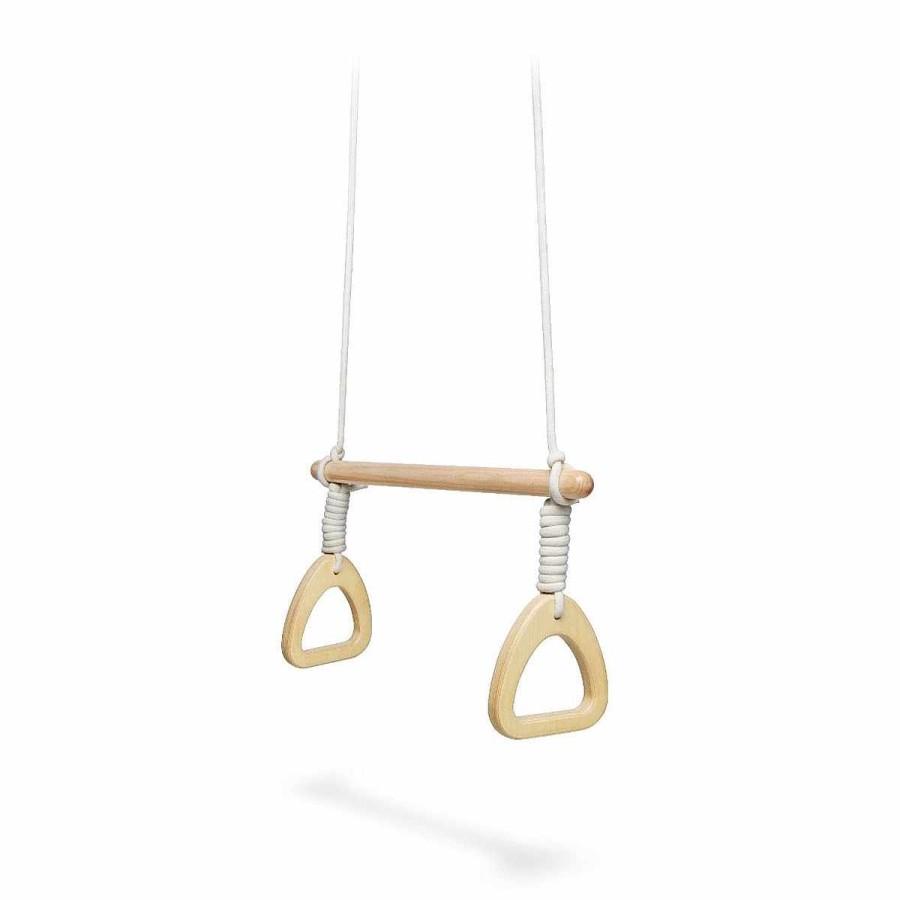 Toys + Gifts Kinderfeets Wooden Play Gyms | Trapeze With Rings