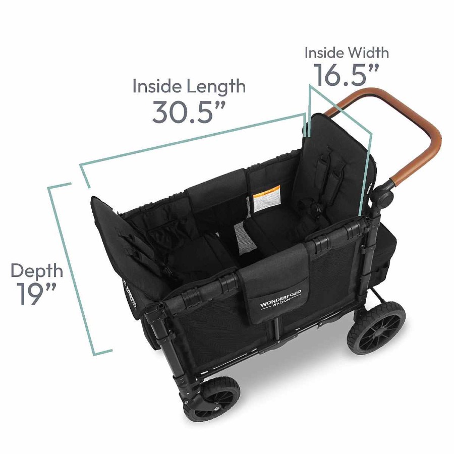 Gear WonderFold | W2 Luxe Double Stroller Wagon