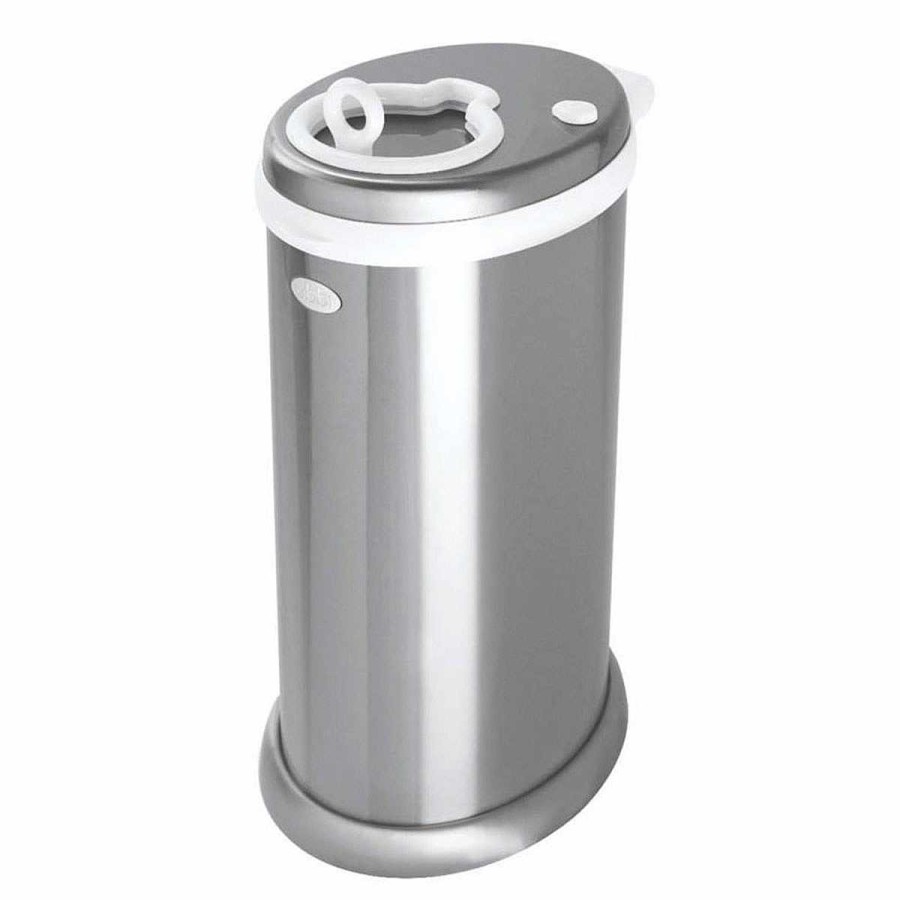 Bathing Ubbi Metal Diaper Pails | Deluxe Diaper Pail